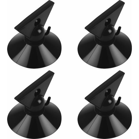 4 Pcs Bulb Removal Tool 30mm Triangular Suction Cup Black Small Bulb Extractor Replacement for LED and Halogen Bulbs (1/5)