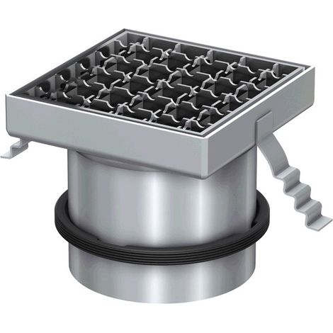ACO Aufsatzstück Passavant 150x150/ M125/ V2A/ rutschh., 5141.93.22