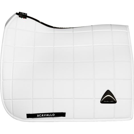 Acavallo Sottosella BIANCO dressage tessuto tecnico a quadri Sublime (1/3)