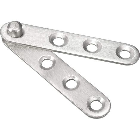 Charnière Pivot Porte Acier Inox 360 Degré Tournante 60mmx11mm (1/4)