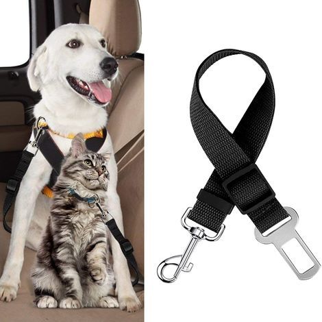 Ceintue de Sécuité pou Chien Voitue,Chien Voitue,Hanais Voitue Univesel,Chien Hanais Voitue,Accessoies Voyage Animaux Compagnie (1/4)