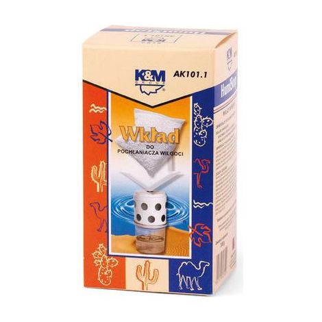 Cartucho deshumidificador km ak101.1 prevención moho olor