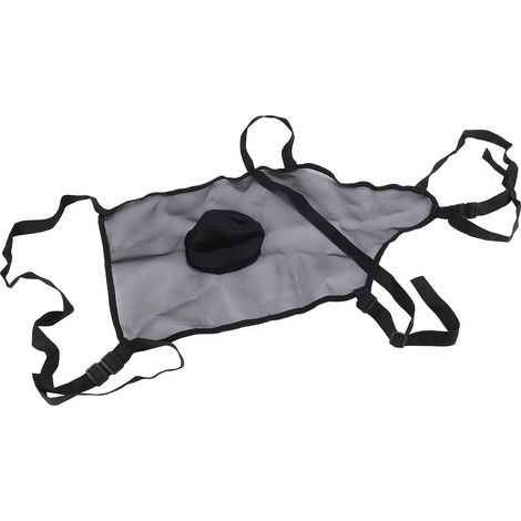 Tablier anti-accouplement pour brebis et chèvres, en tissu respirant, résistant à l'usure et durable, noir. (1/5)