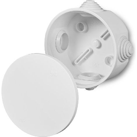 Boîtier rond Fast-Box 80x40 IP44 (1/2)