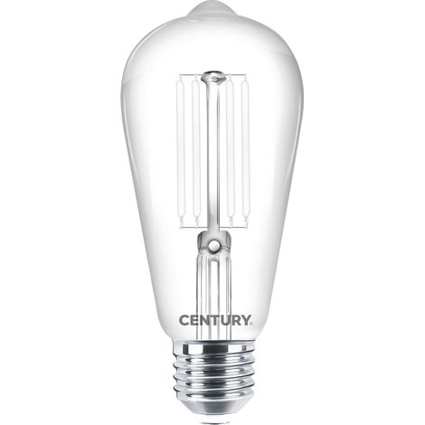 Century LAMPADA A FILAMENTO LED INCANTO WHITE EDISON E27 Luce calda  7,5 W - 806 lumen 10.00 pz