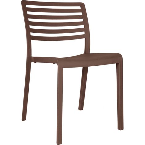 Silla de jardín Resol lama apilable protección UV
