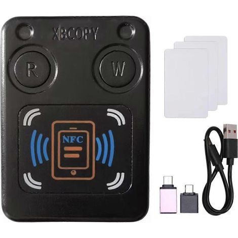 NFC-RFID-Smartcard-Lesegerät/Kopierer + 3XUID-Karte