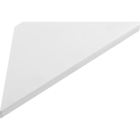 Sapho Abeline - Tablette d'angle, blanc mat AE250-0101 (1/4)