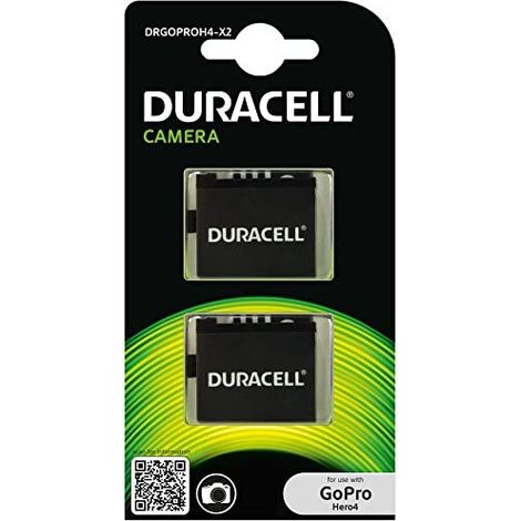 Duracell - Batteria - Li-Ion - 1160 mAh (confezione da 2) - per GoPro HERO4 (1/3)