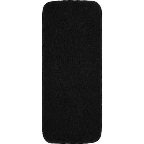 Maison Exclusive - Tappetini per Scale 15 pz 60x25cm Neri Antiscivolo Rettangolari (1/5)