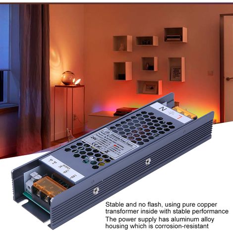 Alimentation à intensité variable 80W rendement élevé compatible SCR 0-10V PWM DALI 4 modes de régulation 24V/3,3A (1/5)