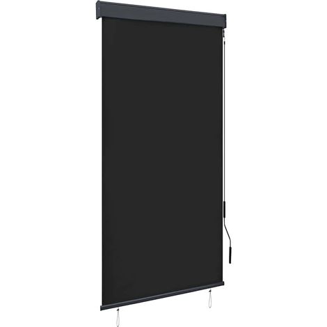 Estor enrollable de exterior gris antracita 80x250 cm vidaXL (1/5)