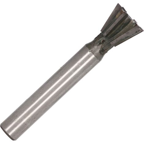 Schwalbenschwanzfräser mit geradem Schaft, 6 Schneiden, aus Aluminiumlegierung