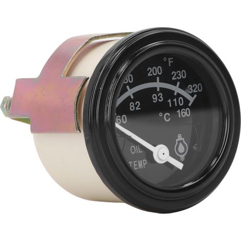 Jauge de température d'huile, thermomètre de température pour moteur diesel, étanche à la poussière et à l'eau, pour générateur Cummins DC24V (1/5)