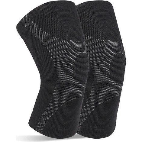 Kniekompressionsbandage, atmungsaktive Knieorthese, rutschfeste Knieunterstützung für Sport und Laufen