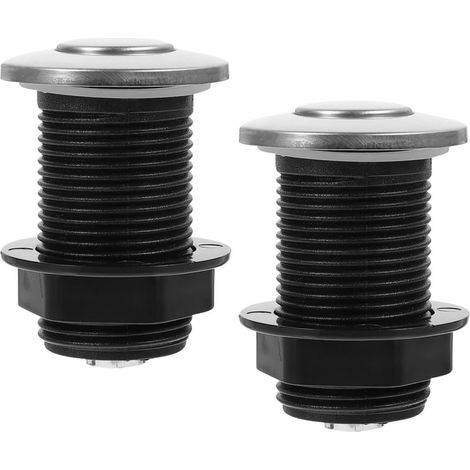 Bouton Air 2pcs Design à Vis pour Broyeur Évier en inox (1/5)