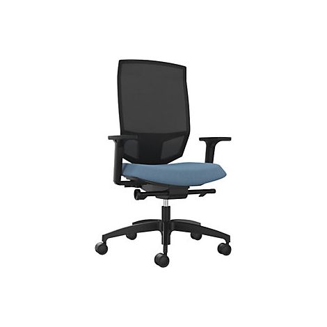 Dauphin Sedia girevole da ufficio JUST EVO MESH con schienale (1/3)