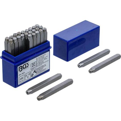 Lettres à Frapper 3 mm - Acier, Lot Complet - Marquage Durable et Précis - D-Work (1/5)