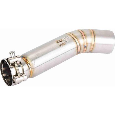 Tuyau de raccordement milieu pour moto, connecteur d'échappement milieu pour CBR400R CBR500R 2013-2015, pièce de remplacement compatible.