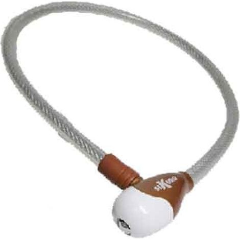 LUCCHETTO PER BICI A FUNE 12 mm x 80 cm