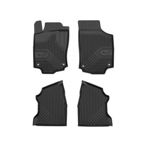 Fußmatten, Türmatten, Gummifußmatten, Opel Combo C 2001-2011, Ablagen 77