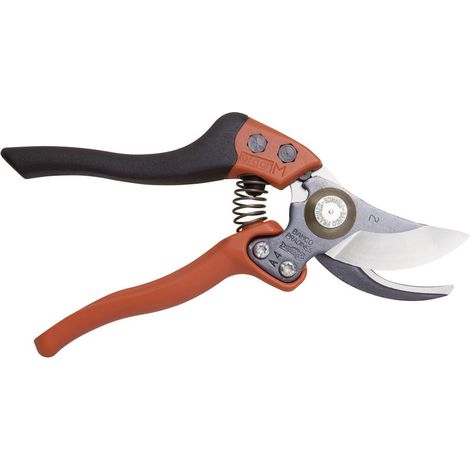 One-Handed Pruning Shears "PX-M2" with Sliding Cut, 20mm Diameter, 22cm Length, Ergonomic Elastomer-Grip Handle