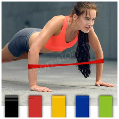 RESISTANCE BANDS : 5 Bandes de Resistance Élastiques pour le Sport (1/5)