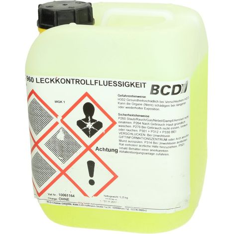 Liquide détecteur de fuite pour citernes fioul WBC 960