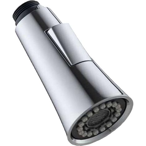 Robinet de cuisine et de salle de bain avec douchette extractible, jet d'eau, buse de rechange, arroseur (1/5)