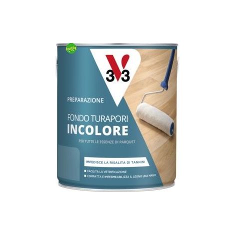 fondo turapori parquet, incolore  - 2,5 litri