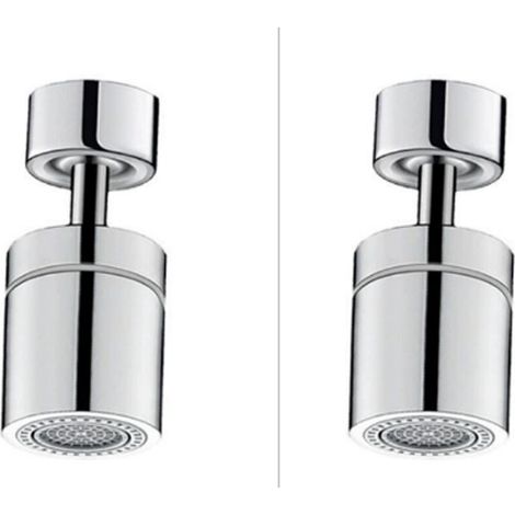 Lot de 2 buses de robinet de cuisine. filtre universel anti-éclaboussures. économie d'eau (1/5)