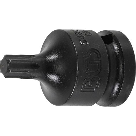 BGS Kraft-Bit-Einsatz Antrieb Innenvierkant 12,5 mm (1/2&quot) T-Profil (für Torx) T45 - 5486-T45