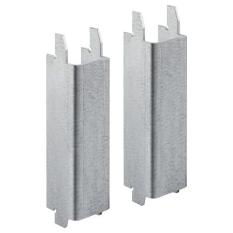 Geberit – Bâti support WC pour cuvettes en céramique – Surface d’appui < 17 cm – Acier galvanisé – Profilé U – 2 pièces de montage