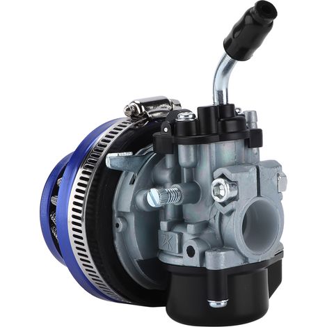 Carburatore per moto con filtro dell'aria di ricambio per motori a 2 tempi da 49cc, 66cc, 70cc e 80cc. (1/5)