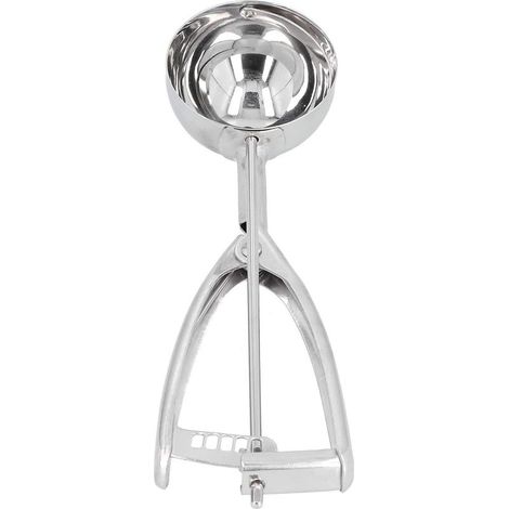 Cuillère à crème glacée boule en acier inoxydable fruits creuser glace (1/5)