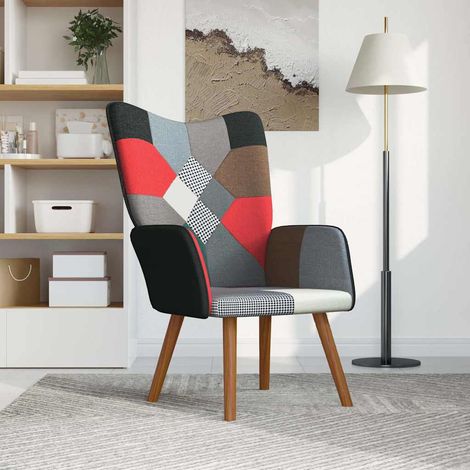 Maison Exclusive - Poltrona Relax in Tessuto Patchwork (1/5)