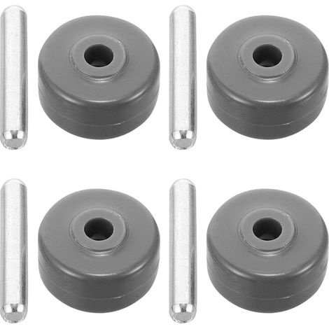 4 pièces Roulettes Silencieuses pour Brosse Sol Aspirateur Kit Compatible (1/5)