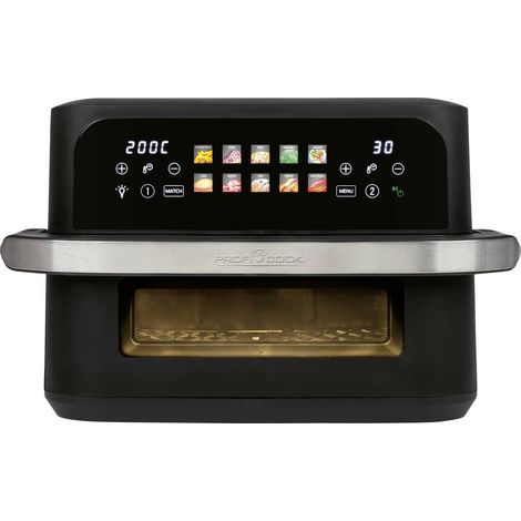 Friteuse à air chaud Air fryer 10L Noir Proficook PC-FR1313H-Noir (1/4)