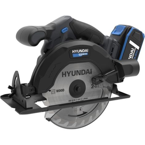 sega circolare a batteria hyundai diametro 165 mm 20v, solo corpo macchina - cod. 25880 (1/4)