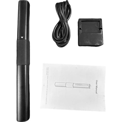 Kit de fer à souder sans fil avec écran OLED, stylo à charge rapide Type-C, chauffe en 5 secondes, 100 °C à 450 °C pour la réparation de circuits imprimés de bijoux et d'électronique. (1/5)