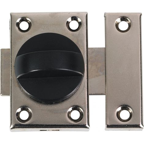 Serratura automatica nichelata 25