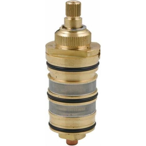 Robinet thermostatique de douche en laiton avec cartouche et poignée pour mitigeur de douche (1/4)