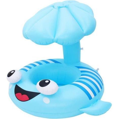 Bouée Bébé - Siège Gonflable Pour Apprentissage Natation - PVC Non Toxique - Piscine Plage Baignoire - 1 Pièce (1/4)