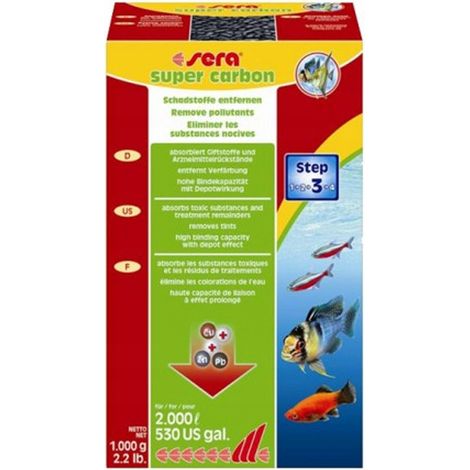 Entretien de l'eau sera super carbon sans phosphate efficacité longue durée (1/2)