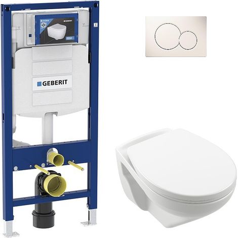 Pack Bati support geberit et Wc suspendu Villeroy & Boch NEWO (1/5)