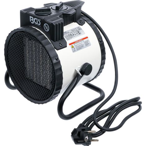 Bgs Ventilador calefactor eléctrico termolacado 22x19x26 cm (1/4)