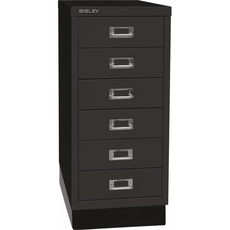 BISLEY MultiDrawer Schubladenschrank Schwarz (1/5)