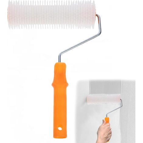 23 cm Rouleau Débulleur,Rouleau Debulleur Ragreage,Rouleau Anti mousse,Rouleau à Pointes,Rouleau Peinture,Rouleaux Rouleau de Peinture pour Revêtement de Solpour Ventilation