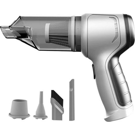 Aspirateur sans fil portatif pour la maison, 3 en 1 : aspiration, soufflage, collecteur multifonction pour poussières sèches et humides (1/5)