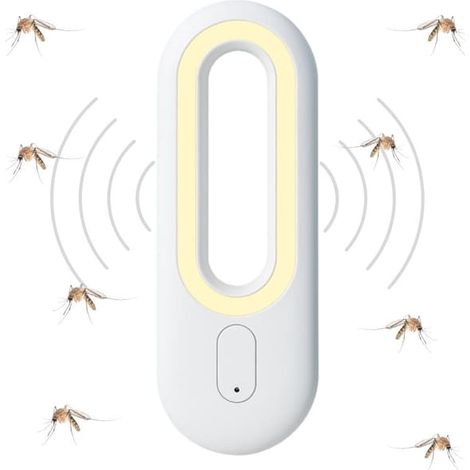 Veilleuse LED anti-insectes à ultrasons (1/5)
